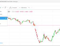 Parameter Waktu Trading Saham Pada Aplikasi Charting