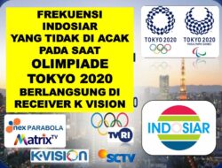 Frekuensi Indosiar Yang Tidak Di Acak Saat Olimpiade Tokyo 2020