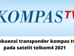 Transponder Kompas TV di Telkom 4 Kualitas SD/HD
