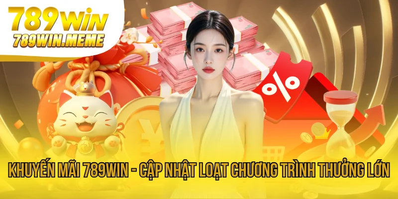 Khuyến Mãi 789win - Cập Nhật Loạt Chương Trình Thưởng Lớn
